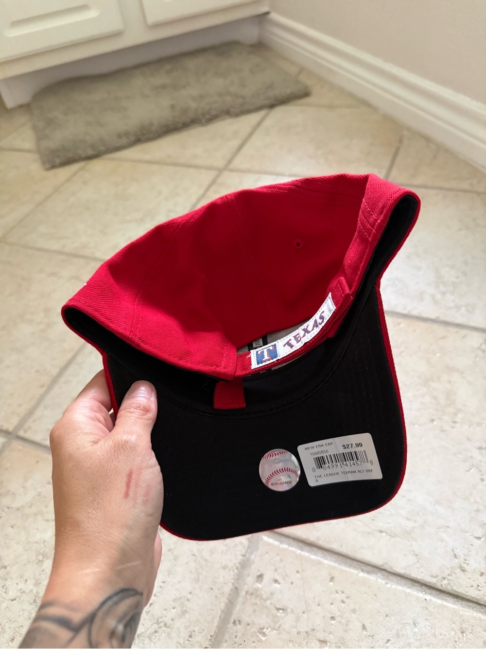 Texas Rangers Hat - Picture 5 of 6